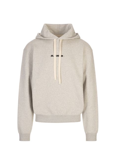 Felpa Grigia Con Logo JIL SANDER | J47GU0129-J20010052